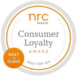 Among the top 100 hospitals nationwide in the 2022 NRC Health Consumer Loyalty Award List